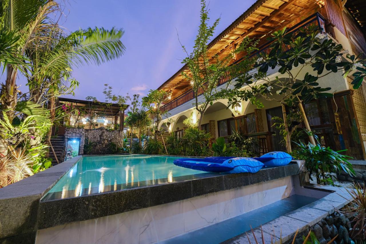 Green Bali Guest House Munggu Bagian luar foto